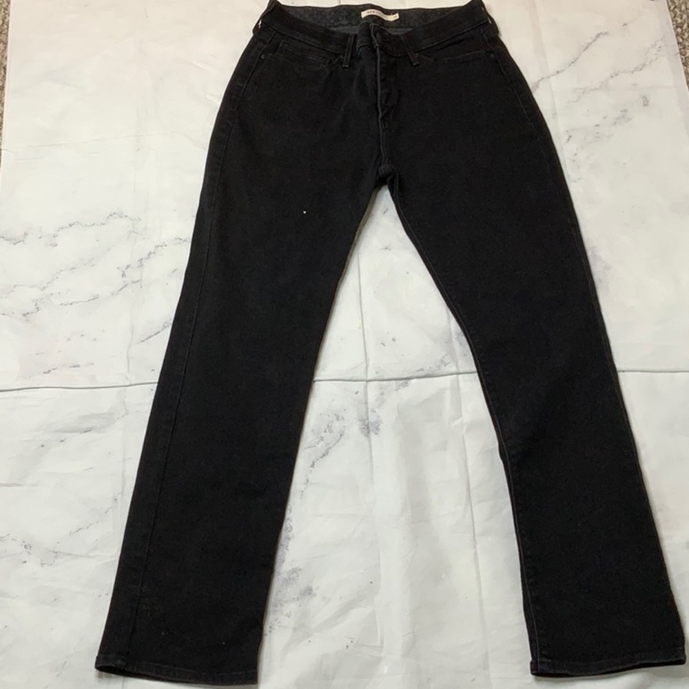 Levi’s 525 PERFECT WAIST STRAIGHT LEG mid rise jeans SIZE 12 EUC